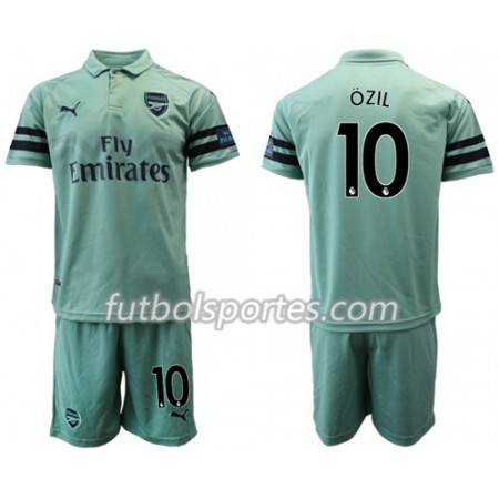 Camisetas Arsenal Ozil 10 Niño Tercera Equipacion 2018/2019